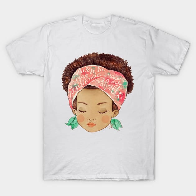 roses of resistance T-Shirt by solfortuny